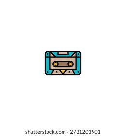 Cassette Owl creative logo design.