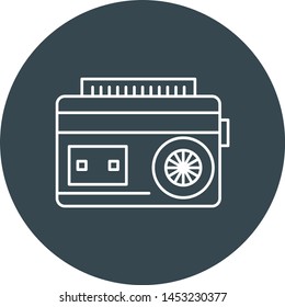 Cassette Player icon for your project
