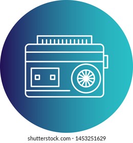 Cassette Player icon for your project
