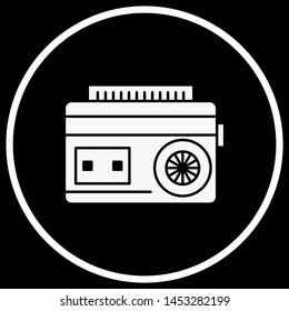 Cassette Player icon for your project
