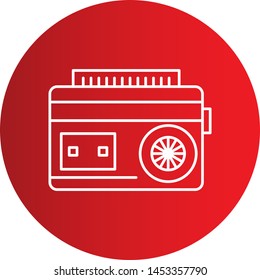 Cassette Player icon for your project
