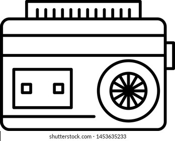 Cassette Player icon for your project
