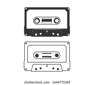 Cassette Sign Symbol Icon Printable Vector Design