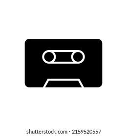Icono de Cassette simple para aplicaciones y sitios web