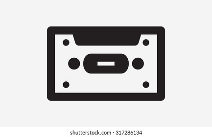 Cassette tape icon