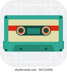 Cassette tape icon