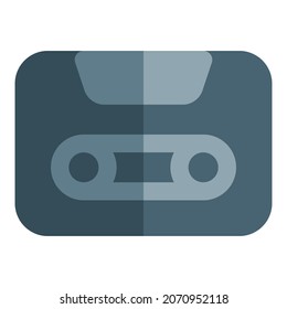 Cassette tape with less quantity of data storage