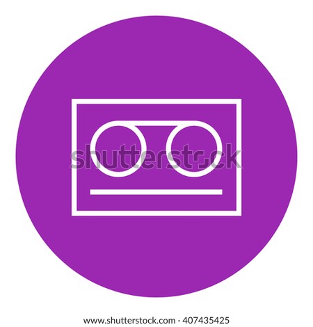 Similar – Image, Stock Photo Music Cassettes Magnetic Tape Close-up