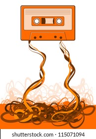 Cassette Tape Unraveled