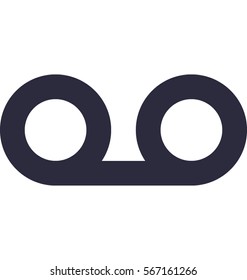 Cassette Tape Vector Icon 