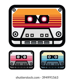 Cassette Tape Vector Illustration