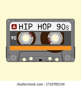 Cassette Type Old School Vintage Design
