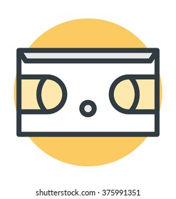 Cassette Vector Icon