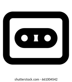 Cassette Vector Icon
