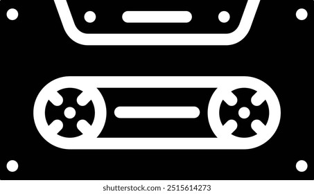 Cassette Vector Icon Design Illustration