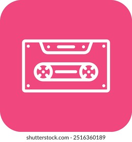 Cassette Vector Icon Design Illustration