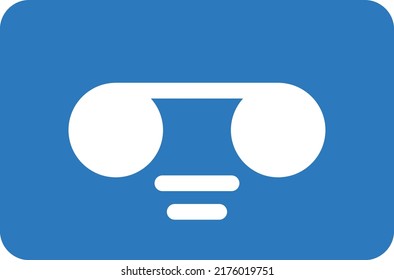 cassette Vector illustration on a transparent background. Premium quality symmbols. Glyphs vector icons for concept and graphic design. 
