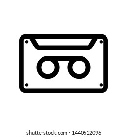 Cassette vector illustration symbol object
