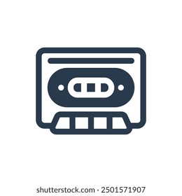 Cassette Y2K Vector Icon Illustration