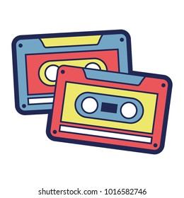 cassettes recorder tape music vintage