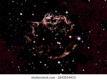 The Cassiopeia A. The colourful aftermath of a violent stellar death.