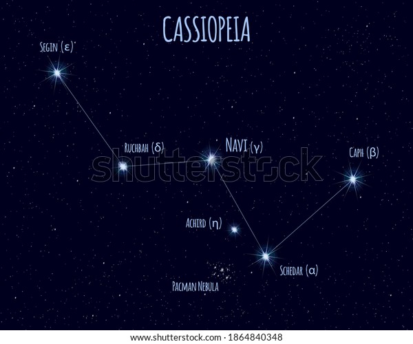 the cassiopeia constellation