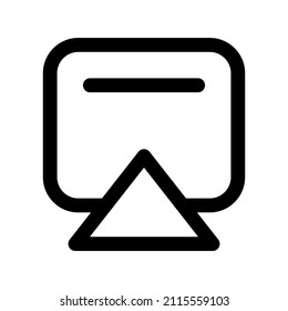 Icono de fundición aislado en fondo blanco