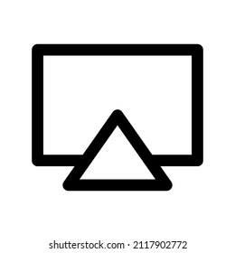 Icono de fundición aislado en fondo blanco