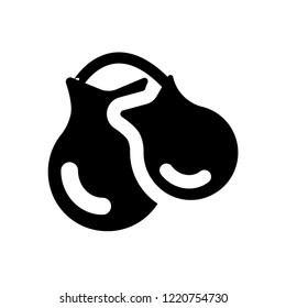 Castanets icon. Trendy Castanets logo concept on white background from Music collection. Suitable for use on web apps, mobile apps and print media.
