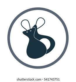 Castanets music instrument icon. Simple design for web and mobile