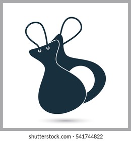 Castanets music instrument icon. Simple design for web and mobile