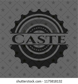 Caste realistic dark emblem