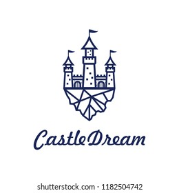 castel dream logo design 