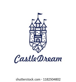 castel dream logo design 