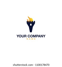 Castel logo, Vector icon