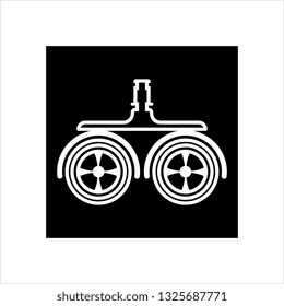 Caster Wheel Icon Vector Art Illustration
