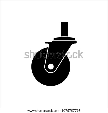 Similar – Image, Stock Photo Shopping cart wheel