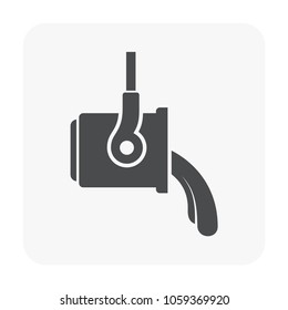 Casting Process In Metallurgy Or Metallurgical Production Industry Vector Icon. That Manufacturing Process In Foundry, Furnace Or Factory Plant. To Pouring Hot Liquid Or Molten Metal Into Ingot Mold.
