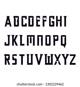 castle ABC... logo not font