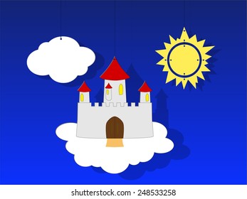 castle in the air  (vector)
