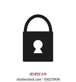 Castle ban, icon, vector illustration eps10