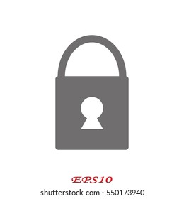 Castle ban, icon, vector illustration eps10