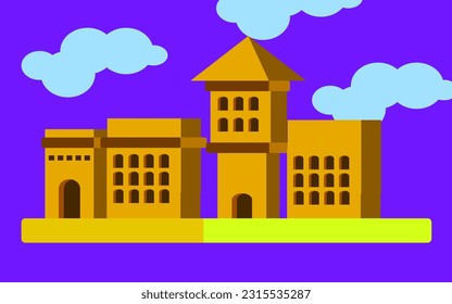 fondo de ilustración plana de cascos