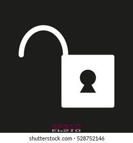 Castle, close, icon, vector illustration, eps10
