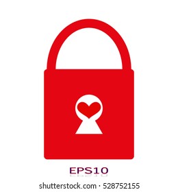 Castle, close, icon, vector illustration, eps10