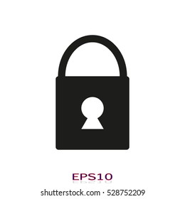 Castle, close, icon, vector illustration, eps10