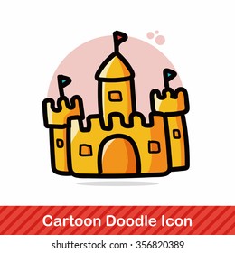 Castle Color Doodle