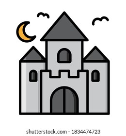 Schloss - Farbsymboldesign