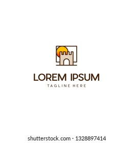 Castle Creative Vector Logo Design