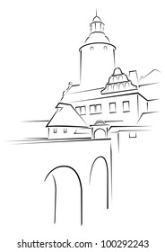Castle Czocha in Poland